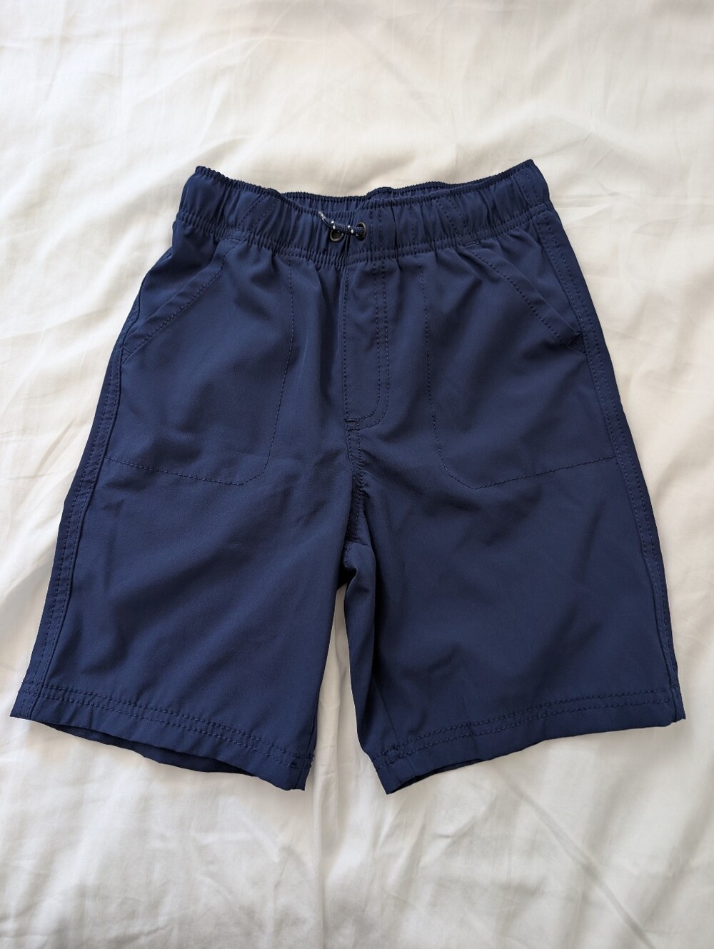 NWOT Jumping Beans Boys Quick Dry Shorta, Navy Blue, Size 7